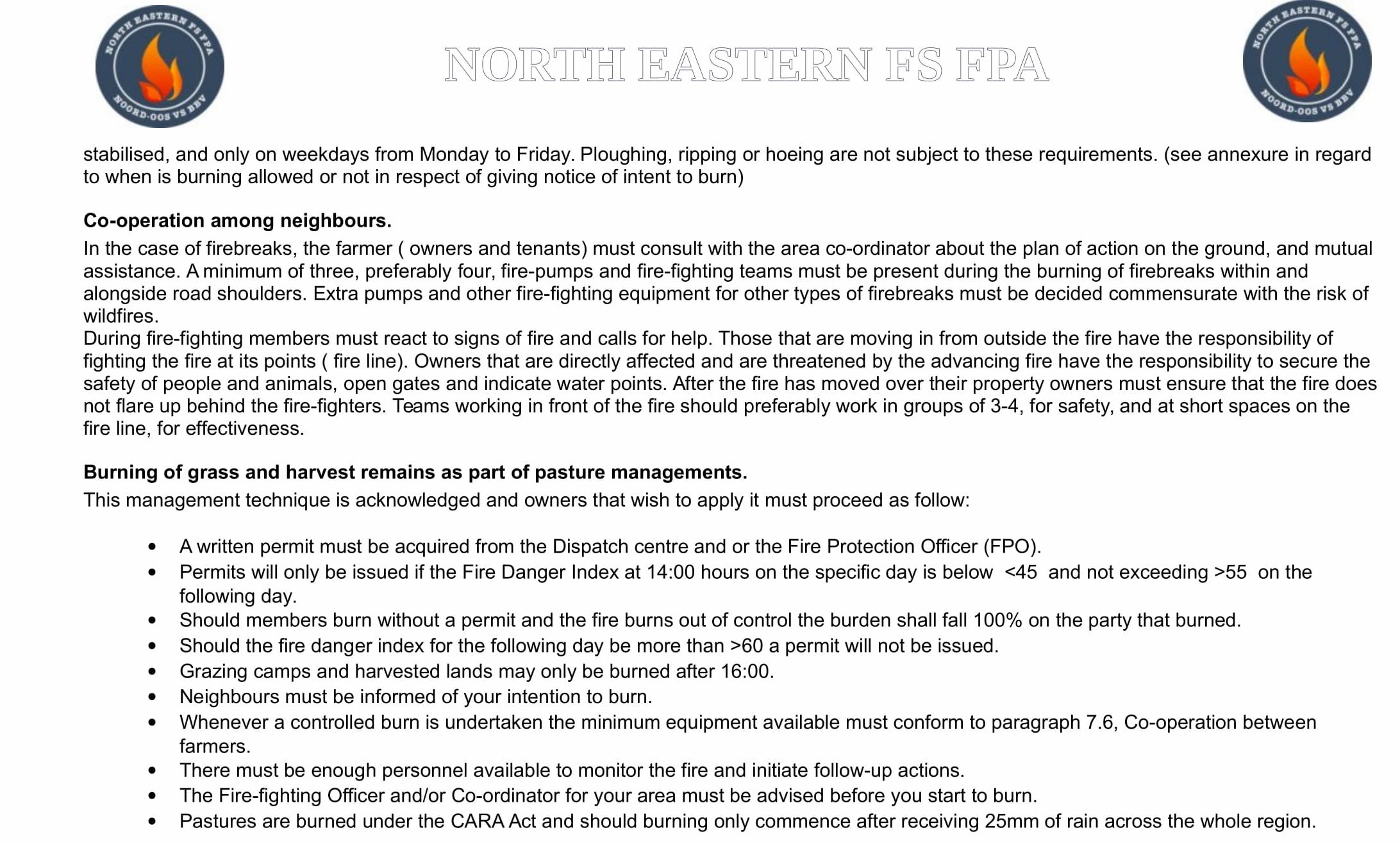 NEFSFPA Rules and Regulations - Page 2